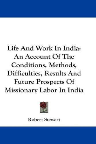 Tapa de Life And Work In India