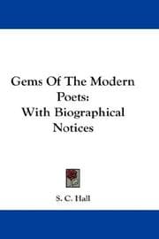 Tapa de Gems Of The Modern Poets