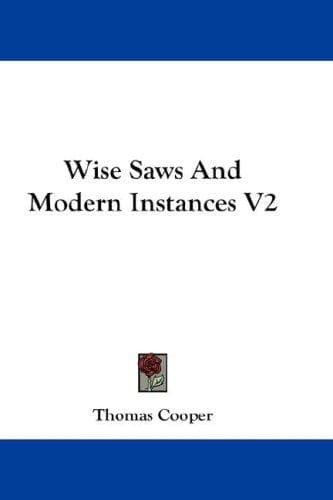 Tapa de Wise Saws And Modern Instances V2
