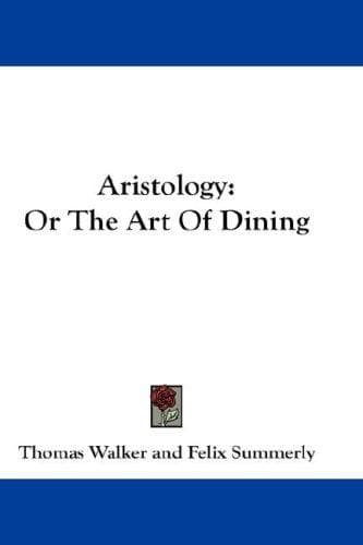 Tapa de Aristology