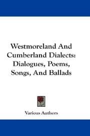 Tapa de Westmoreland And Cumberland Dialects