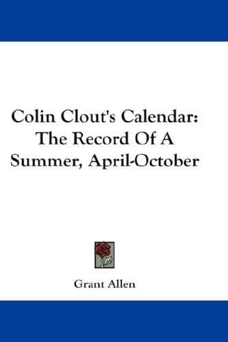 Tapa de Colin Clout's Calendar