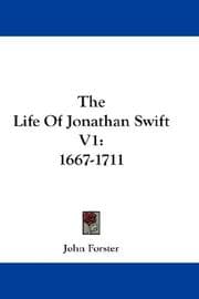Tapa de The Life Of Jonathan Swift V1