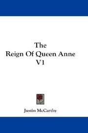 Tapa de The Reign Of Queen Anne V1