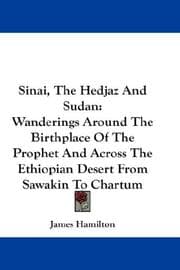 Tapa de Sinai, The Hedjaz And Sudan