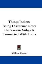 Tapa de Things Indian