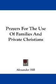 Tapa de Prayers For The Use Of Families And Private Christians