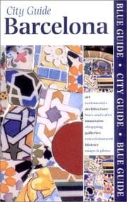 Tapa de Blue Guide Barcelona