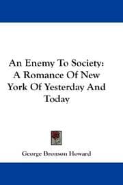 Tapa de An Enemy To Society