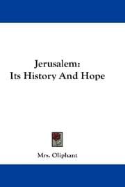 Tapa de Jerusalem