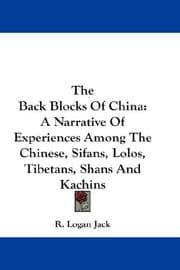 Tapa de The Back Blocks Of China