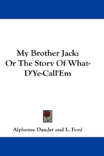 Tapa de My Brother Jack