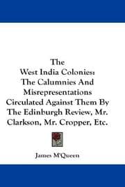 Tapa de The West India Colonies
