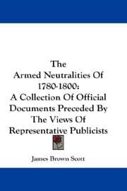 Tapa de The Armed Neutralities Of 1780-1800