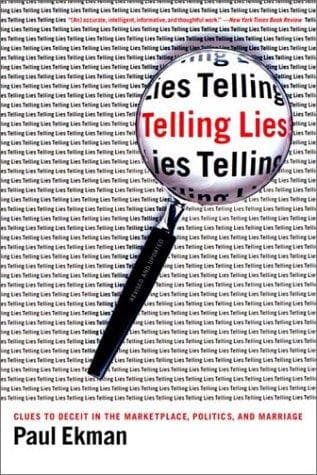Tapa de Telling lies