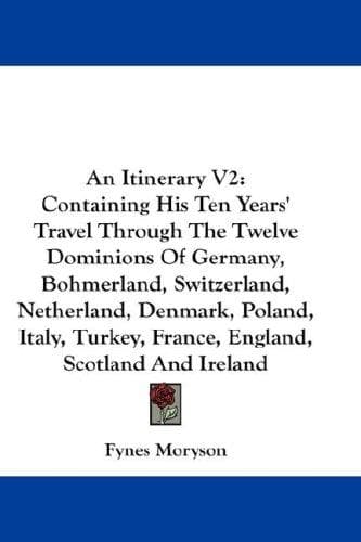 Tapa de An Itinerary V2