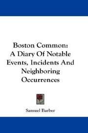 Tapa de Boston Common