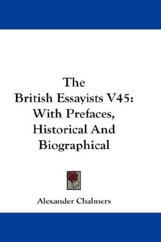 Tapa de The British Essayists V45