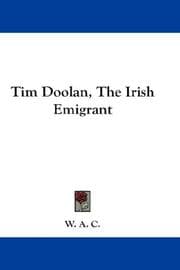 Tapa de Tim Doolan, The Irish Emigrant