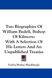 Tapa de Two Biographies Of William Bedell, Bishop Of Kilmore