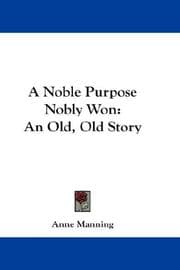 Tapa de A Noble Purpose Nobly Won