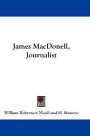 Tapa de James MacDonell, Journalist