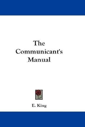 Tapa de The Communicant's Manual