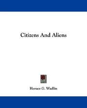 Tapa de Citizens And Aliens