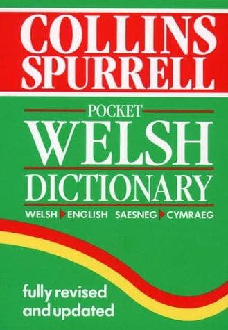 Tapa de Collins Spurrell Welsh Dictionary