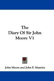 Tapa de The Diary Of Sir John Moore V1