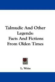 Tapa de Talmudic And Other Legends