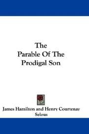 Tapa de The Parable Of The Prodigal Son