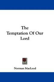 Tapa de The Temptation Of Our Lord