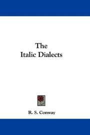 Tapa de The Italic Dialects