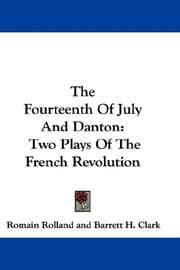Tapa de The fourteenth of July, and Danton