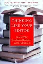 Tapa de Thinking Like Your Editor