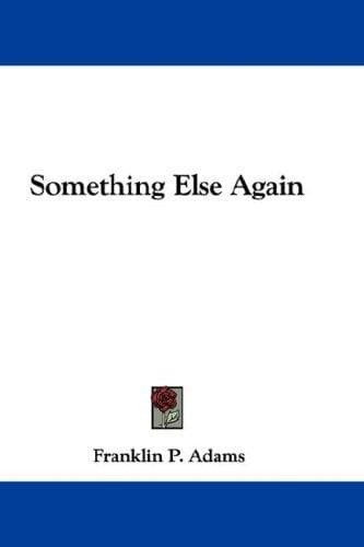 Tapa de Something Else Again