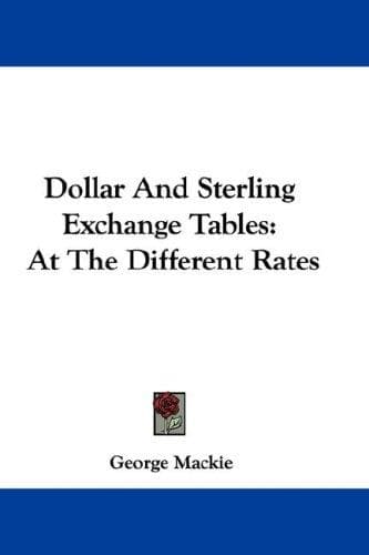 Tapa de Dollar And Sterling Exchange Tables