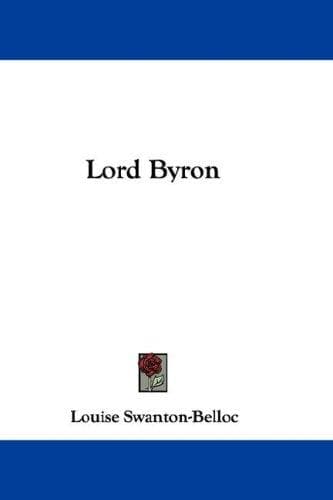 Tapa de Lord Byron