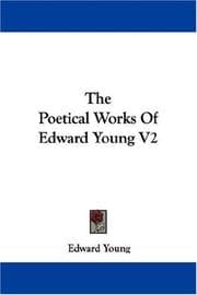 Tapa de The Poetical Works Of Edward Young V2