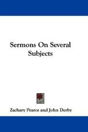 Tapa de Sermons On Several Subjects