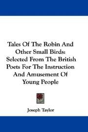 Tapa de Tales Of The Robin And Other Small Birds