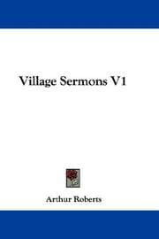 Tapa de Village Sermons V1