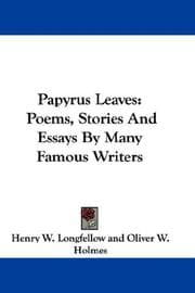 Tapa de Papyrus Leaves