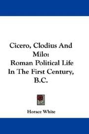 Tapa de Cicero, Clodius And Milo