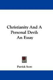 Tapa de Christianity And A Personal Devil