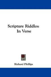 Tapa de Scripture Riddles