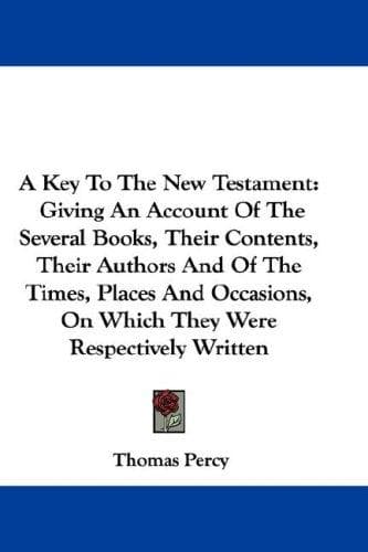 Tapa de A key to the New Testament