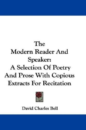 Tapa de The Modern Reader And Speaker
