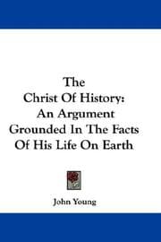 Tapa de The Christ Of History